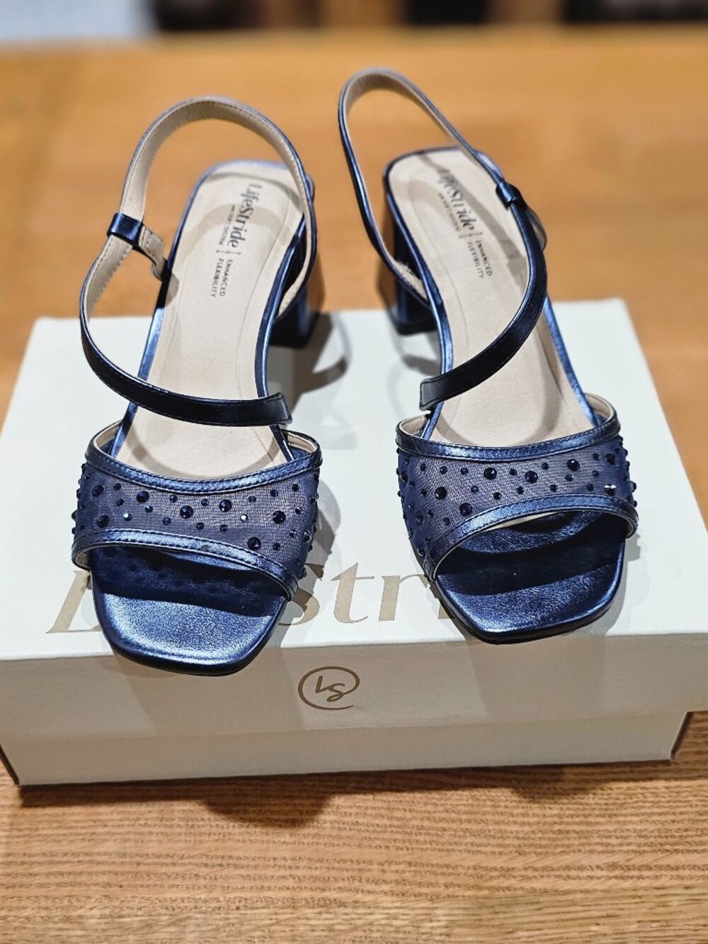 LifeStride Women's Cheyenne Slingback Sandals Size 8